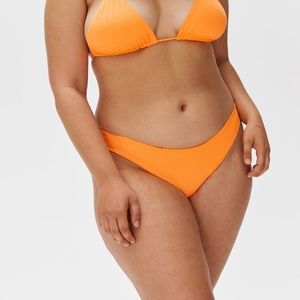 ISO! Djerf Medium Cheeky Bikini Bottom Tangerine